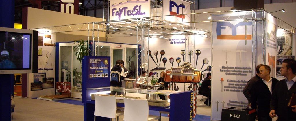 Stand de Faytex en la feria Construtec, IFEMA Madrid
